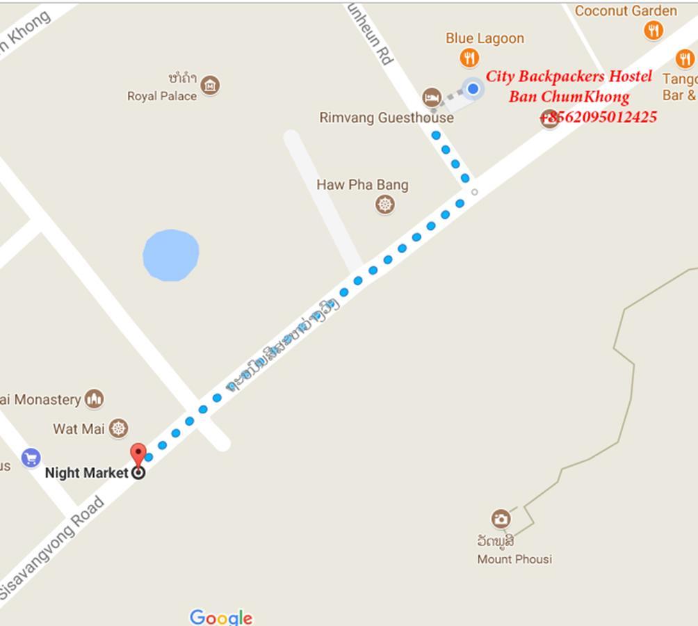 City Backpackers Center Luang Prabang Buitenkant foto